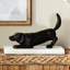 PLAYFUL DOG SCULPTURE