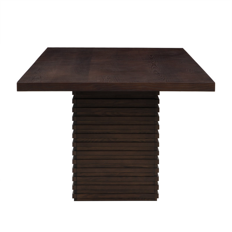 Table de salle à manger Liora, Espresso, L 84 po x P 40 po x H 30 po