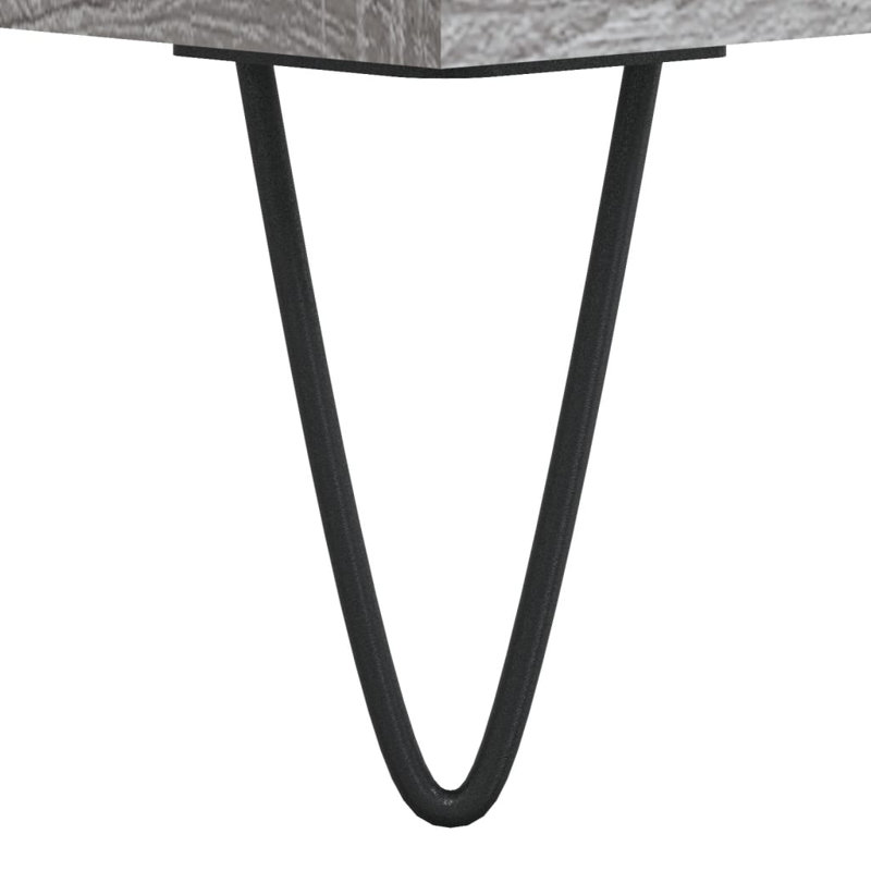 Mikiso Storage Bench, Grey Sonoma