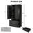 72" Modern Fluted Kitchen Pantry Cabinet With 2 Large Drawers & 8-Door Spice Rack, Freestanding Storage Organizer For Bathroom, Dining Room, Office, Entryway-236017790