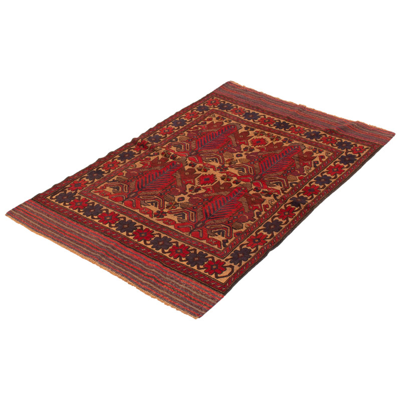 Tapis brun clair 4 pi 0 po x 6 pi 2 po Miruna