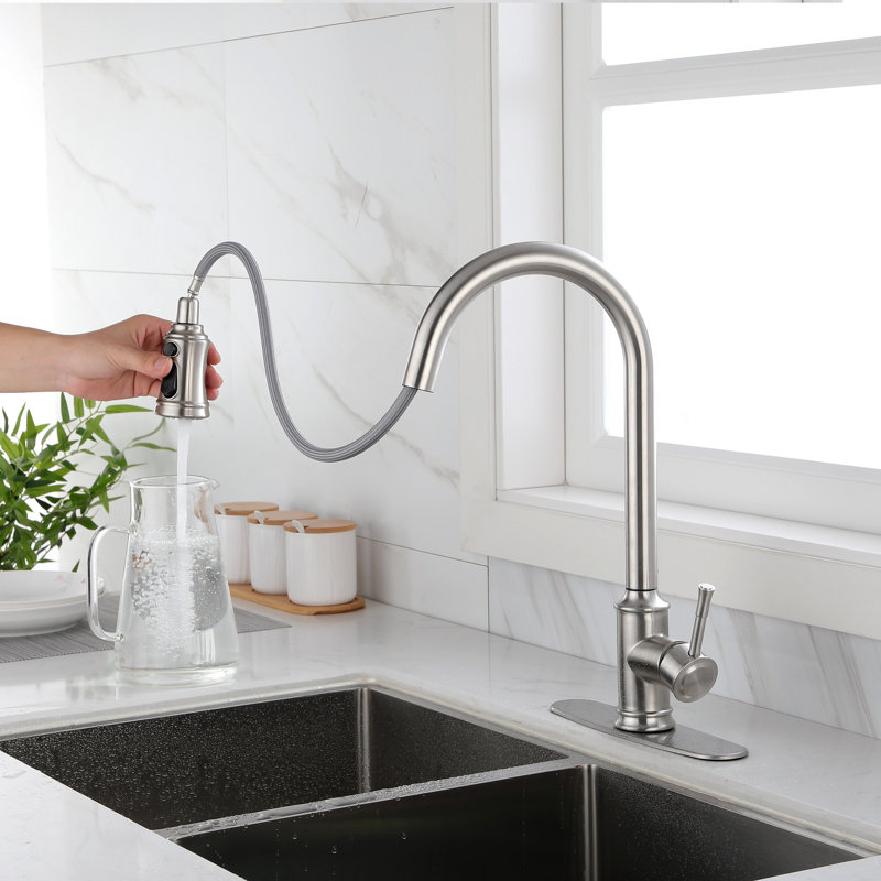 SXH Pull Down Touch Kitchen Faucet