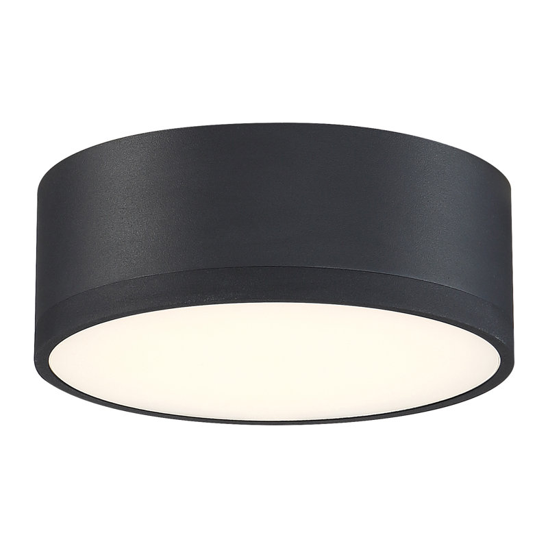 Plafonnier à DEL, Noir