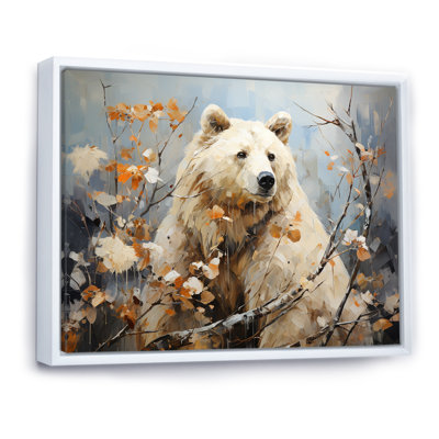 Ours contemporain, art mural de salon Grace_106889