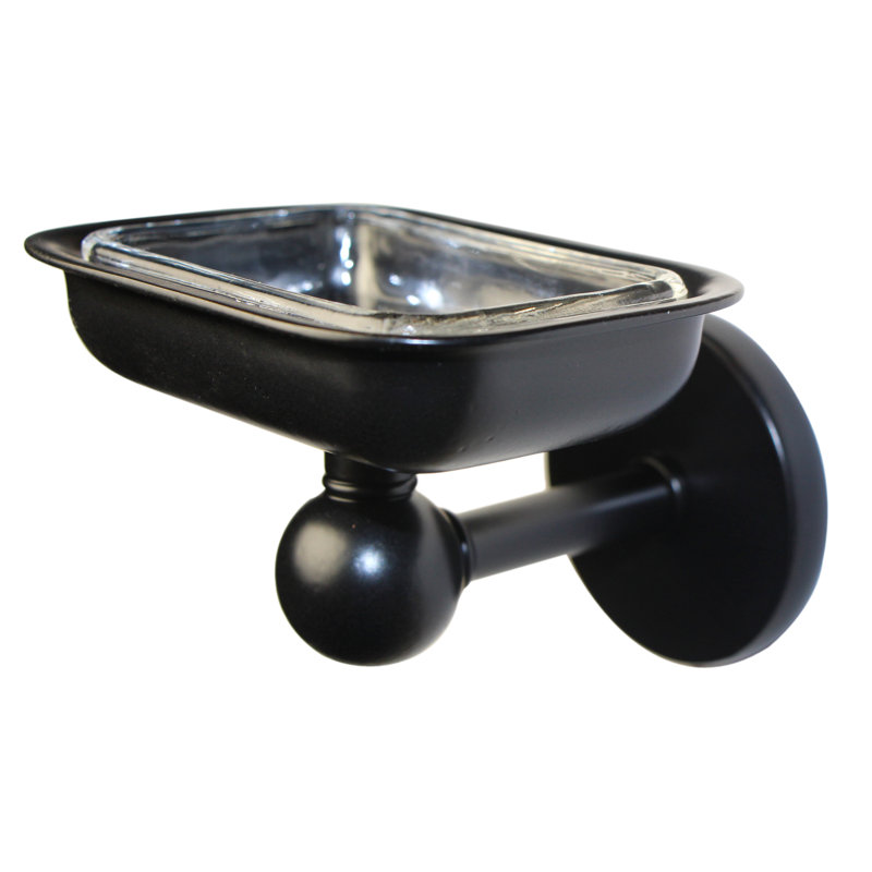 Porte-savon Goble, Noir mat