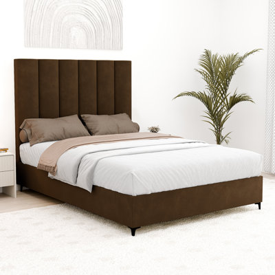 Lit plateforme tapissier Allondra