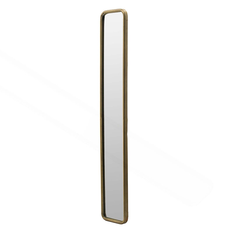 Full Length Mirror With Sturdy Frame For Hallway Livingroom Bathroom Bedroom Etc. Made Of Mirror Mdf Iron Lightweight 8.6Lbs