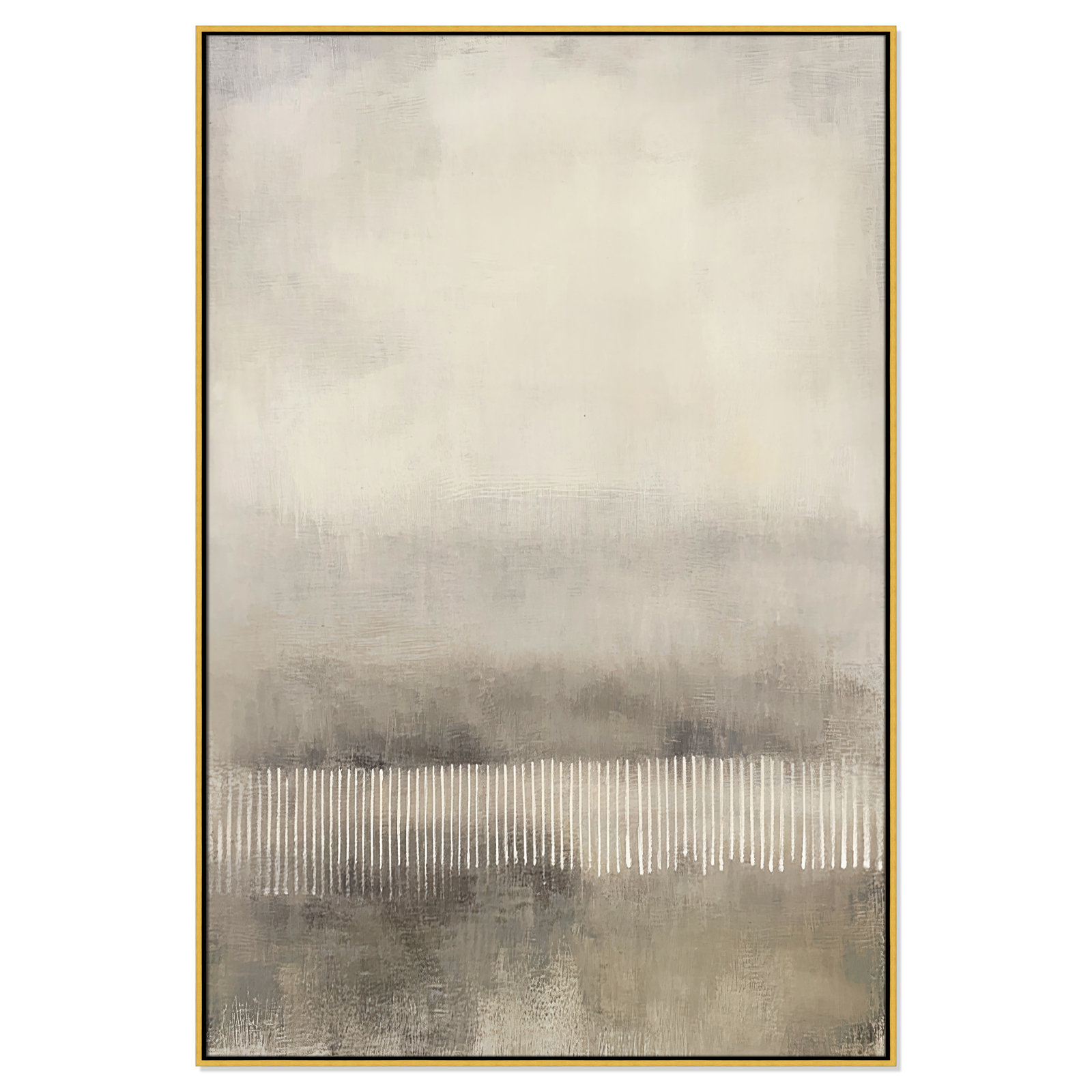Balanced Silence I Print by Irena Orlov, 61.5" H x 41.5" W, Gold Floater