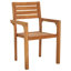 Leon Outdoor Teak Dining Armchair