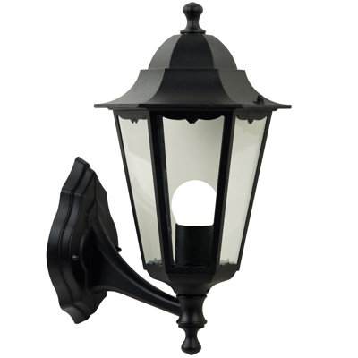 Wall light "Gresham Down" in black