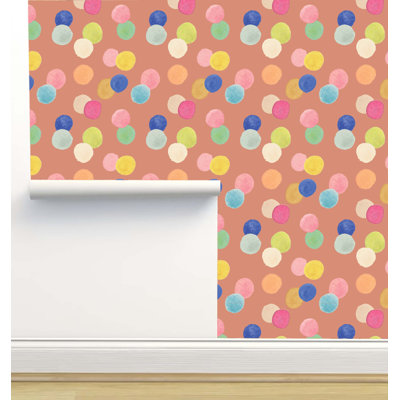 Rouleau de papier peint adhésif L 12 pi x l 2 pi Jenna Rainey Designs