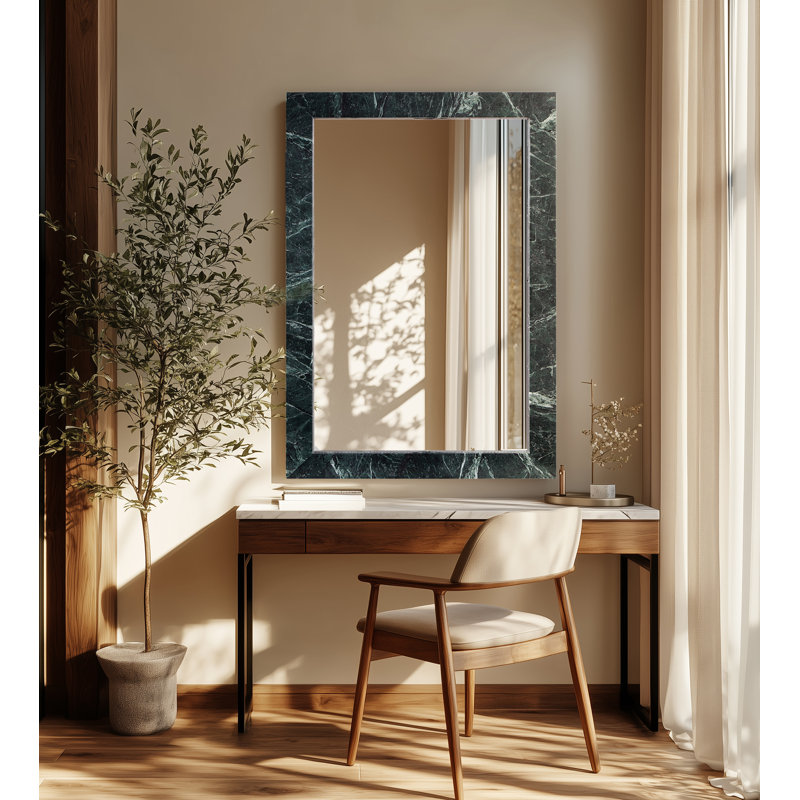 Miroir Pavia, Marbre, Vert