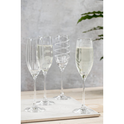 Mikasa Cheers Flute Glasses
