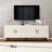 70'' Media Console, TV Stand for TVs up to 80'', Heavy Duty Metal Base-1954684871