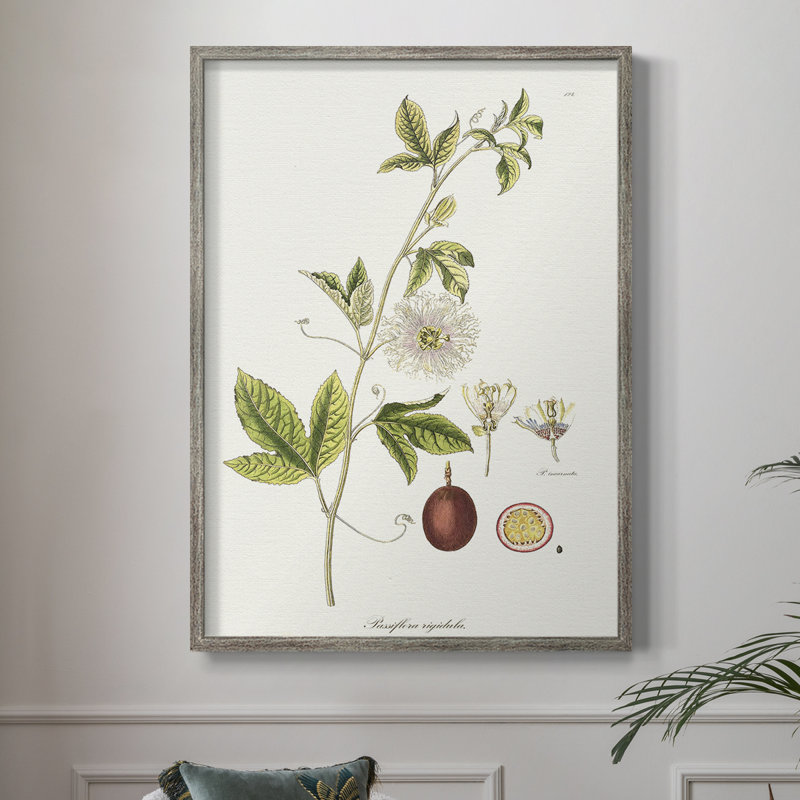 Passion Passion Trio II, reproduction encadrée - bois massif, H 11 po x l 9 po