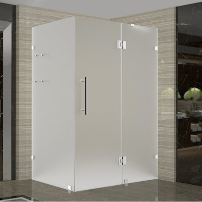 Avalux GS 33" x 72" Rectangle Hinged Shower Enclosure