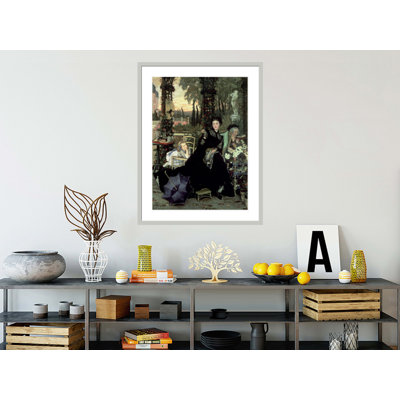 The Widow by James Tissot -Framed Giclee Print