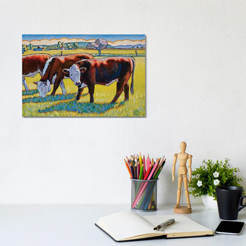 Prairie Lunch by Stacey Neumiller - Gallery-Wrapped Canvas Giclée on Canvas, Canvas, 20.32 cm H x 30.48 cm W