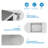 23" L Undermount Workstation Utility Sink Single Bowl 16 Gauge Stainless Steel 13" Deep Sink for Laundry Room