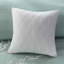 Édredon surdimensionné en coton pour grand avec accents corail et broderie 100% rembourrée