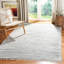 Tapis abstrait en coton tissé à la main Wincanton-303679018