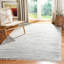 Tapis abstrait en coton tissé à la main Wincanton-303679021