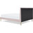 Adore Decor Sidney Upholstered Platform Queen Size Bed – Mid-Century Modern Plush Tufted Velvet Headboard with Chevron Stitching & Gold Tapered Legs-1927666309-1927666307
