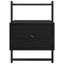 35cm W Manufactured Wood Bedside Table-1330946242