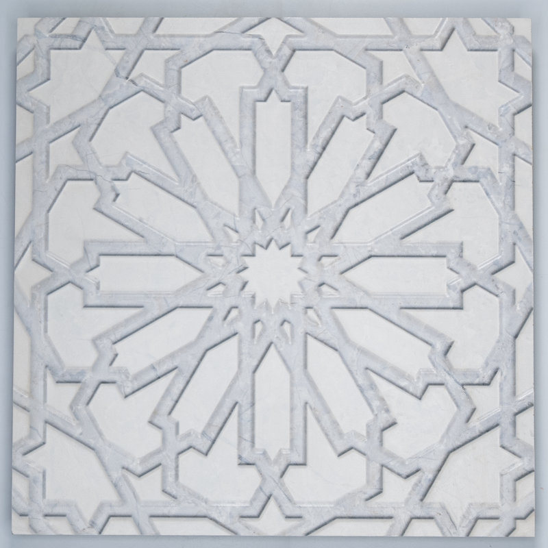 12''x 12'' Ceramic Patterned Wall Tile