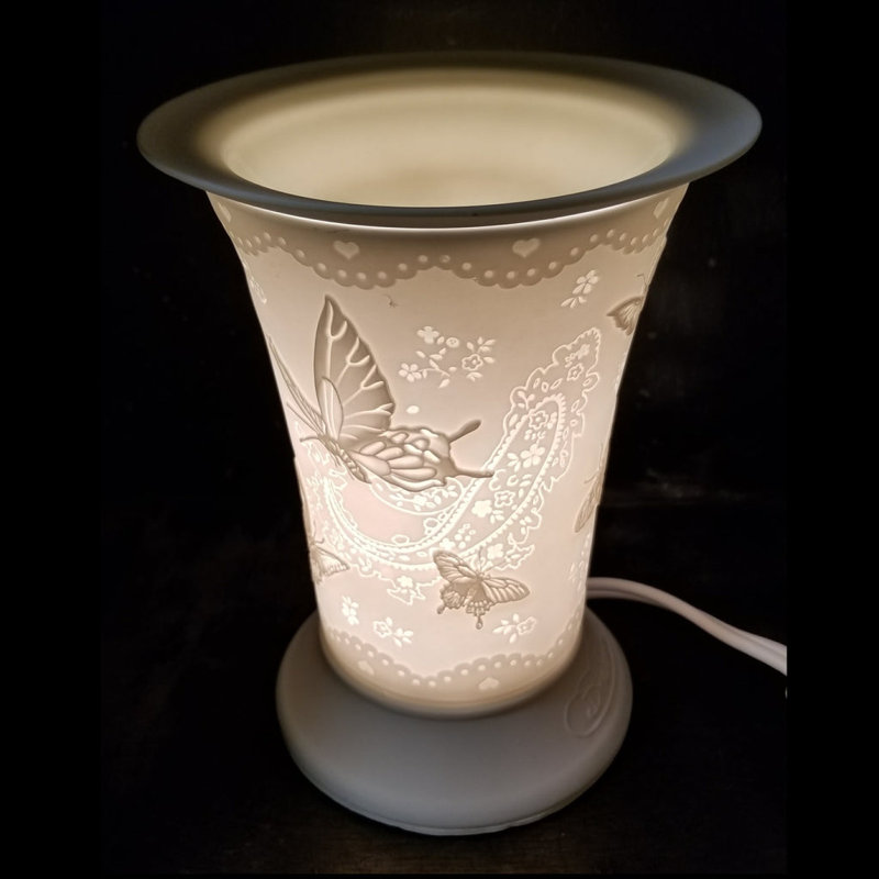 Chauffe-cire - Bougeoir à papillons