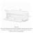 Minimalist Modern Front Flip Solid Wood Storage Ottoman