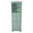 Tall Triangle Cabinet With Three Drawers And Adjustable Shelves, MDF Board With Painted Finish
