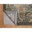 Tapis noué à la main 8 pi 10 po x 12 pi 1 po brun en laine et en soie Sarouk 8463C52C572D4321A8ACEAA4D0ADC863