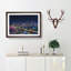 Brisbane City Skyline Australia Painting - Single Picture Frame Print on MDF-56632998-56633003