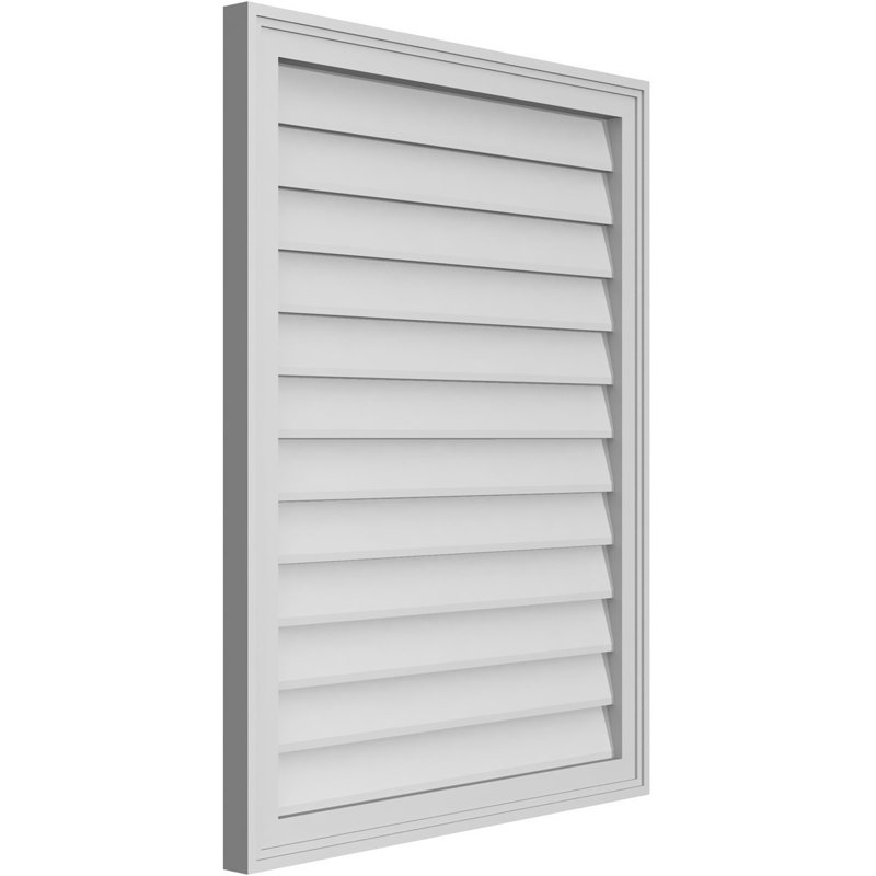 Cadre en brique, brun clair apprêté, H 36 po x l 28 po x P 1,5 po