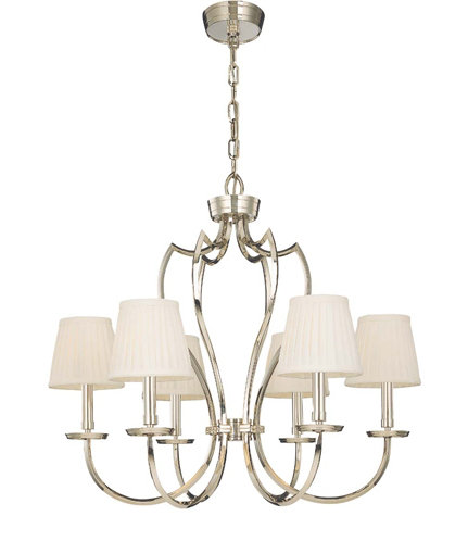 Wickford 1 - Light Chandelier, Aged Brass