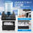 Costway 48 Lb. Daily Production Bullet Clear Ice Portable Ice Maker