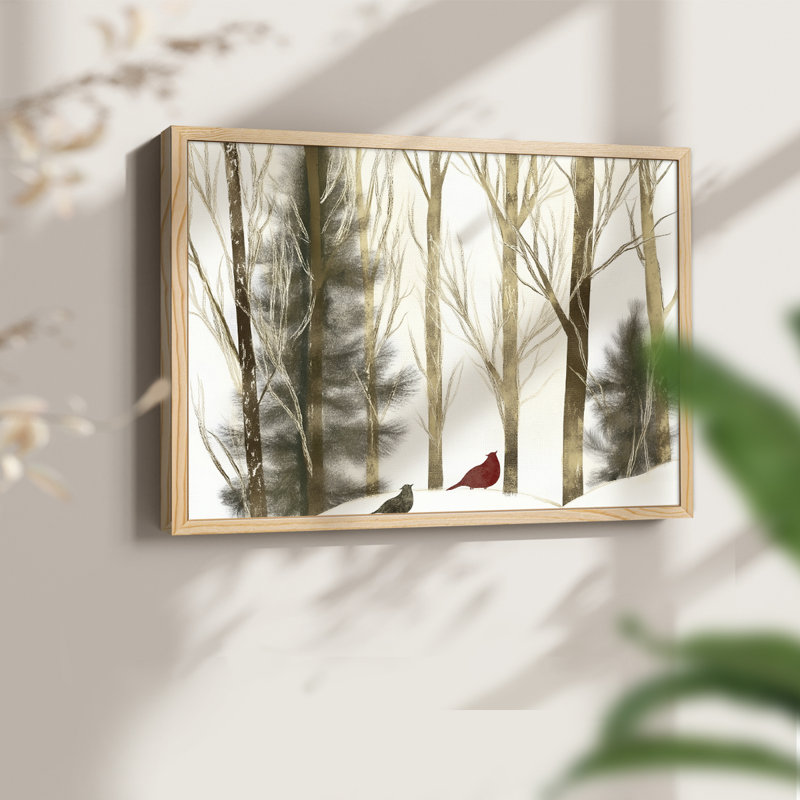 Art de Noël - CXLII - Reproduction encadrée - Restickable, H 8 po x l 10 po, Naturel
