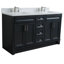 Ensemble de meuble-lavabo double 61 po Valensi