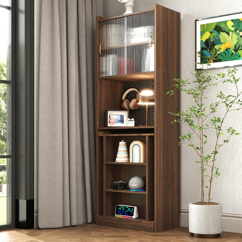 Bureau pliant avec rangement