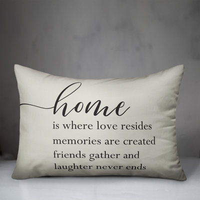 Outdoor Reversible Throw Pillow