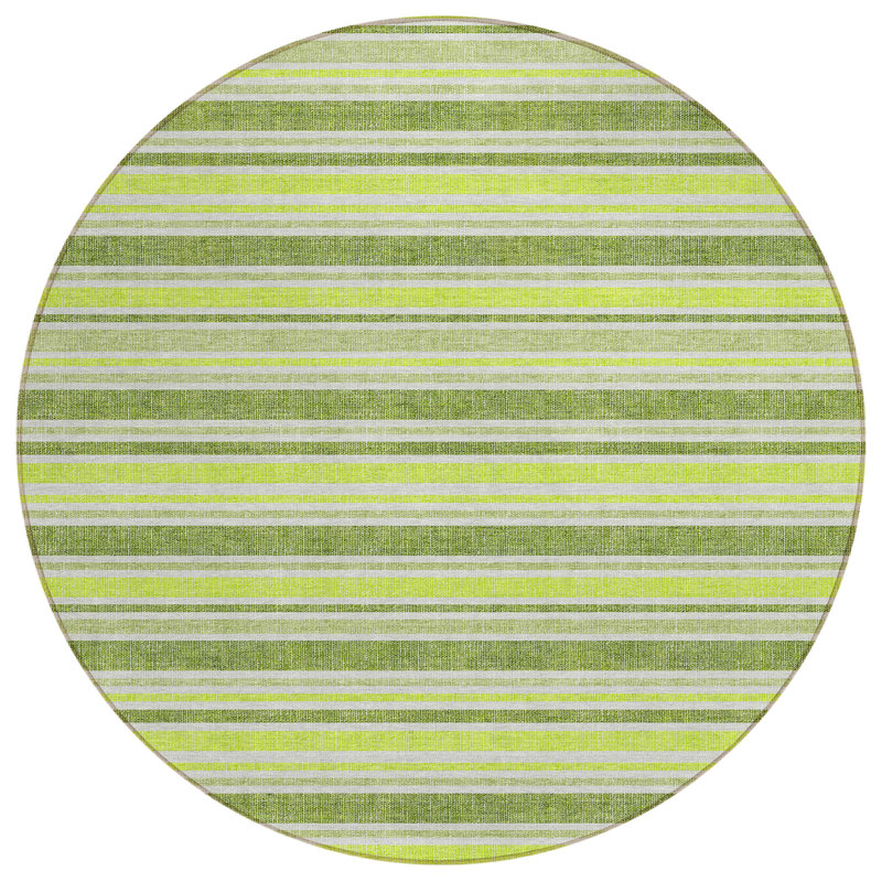Tapis d'intérieur rond 8 po