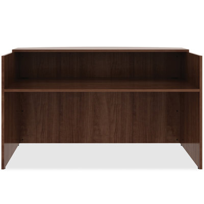 Bureau de réception rectangulaire en stratifié Orlanda