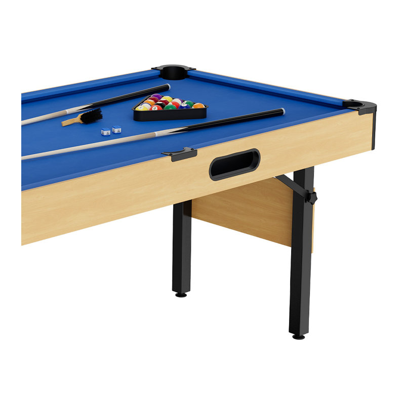 Pool Table Foldable With Automatic Ball Return, Portable Pool Tables