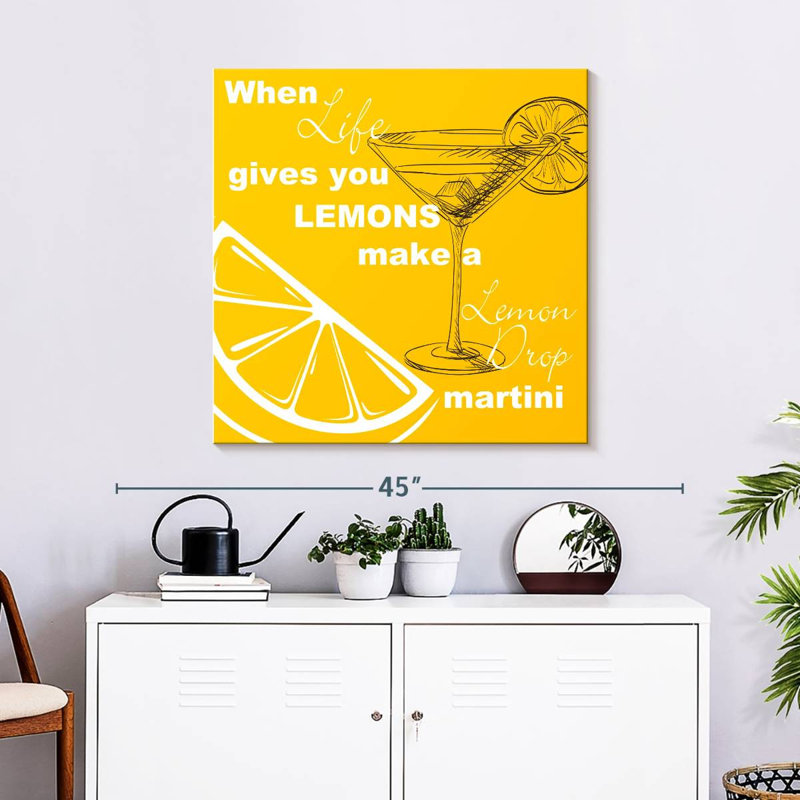 Tergel Lemon Drop, 39" H x 39" W