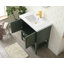Meuble-lavabo simple 30 po avec plateau en céramique Cheriton-315932742