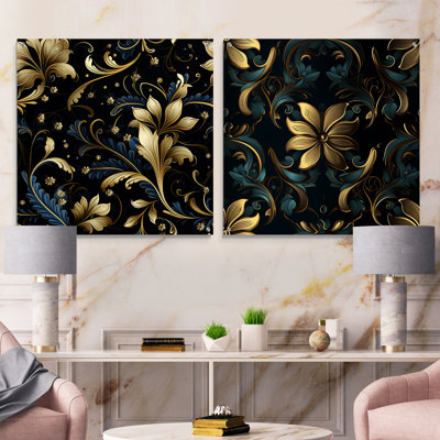 Essonnes - Abstract Acrylic Wall Art Glass Set Of 2