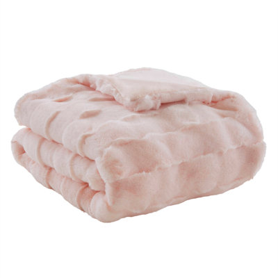 50x60" Faux Fur Throw Blanket