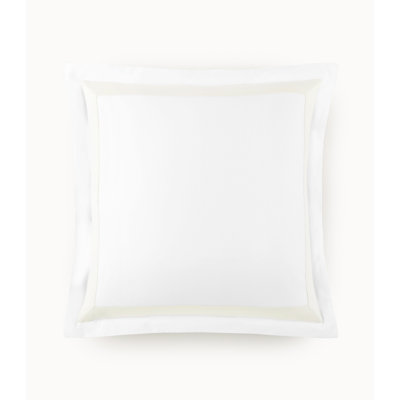 Taie décorative ivoire / argent / bleu Soprano