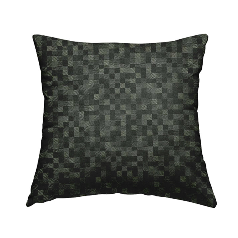 Deaquaneil Geometric Rectangular Cushion, Grey